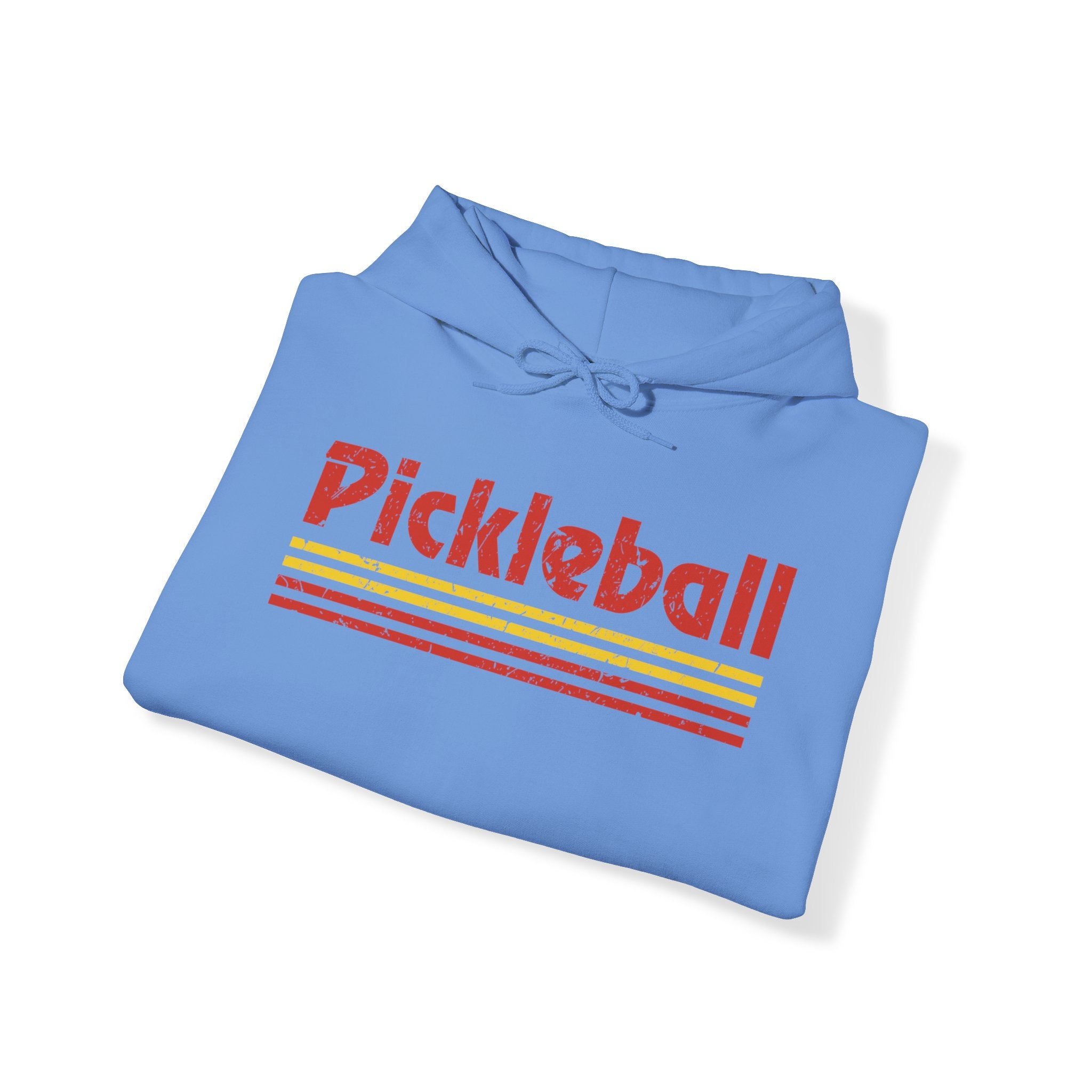 Retro Red Pickleball Hoodie