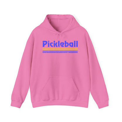 Retro Blue Pickleball Hoodie