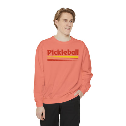 Retro Red Pickleball Sweatshirt