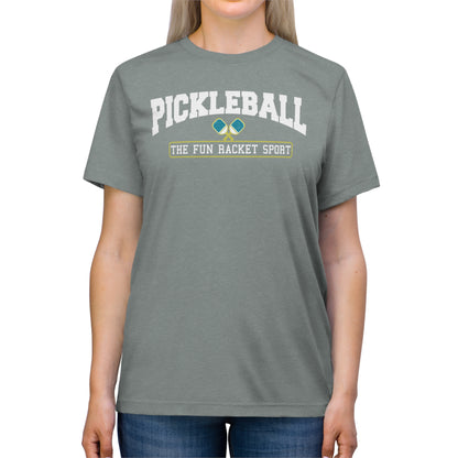 Pickleball The Fun Racket Sport Tee Shirt