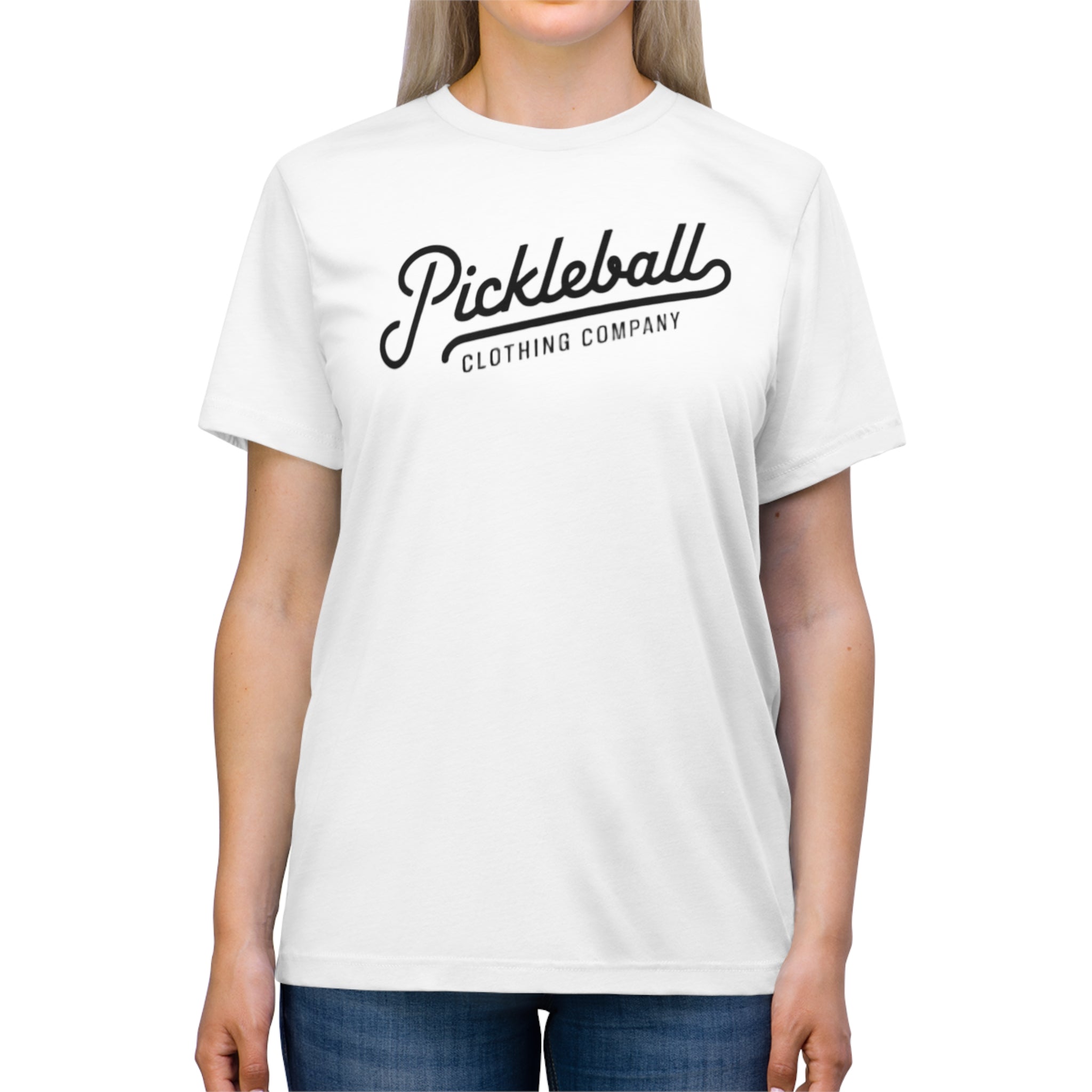 Pickleball Clothing Company Vintage Tee Shirt - Black Logo