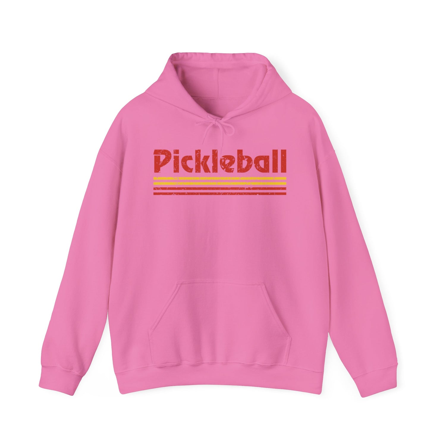 Retro Red Pickleball Hoodie