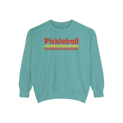 Retro Red Pickleball Sweatshirt