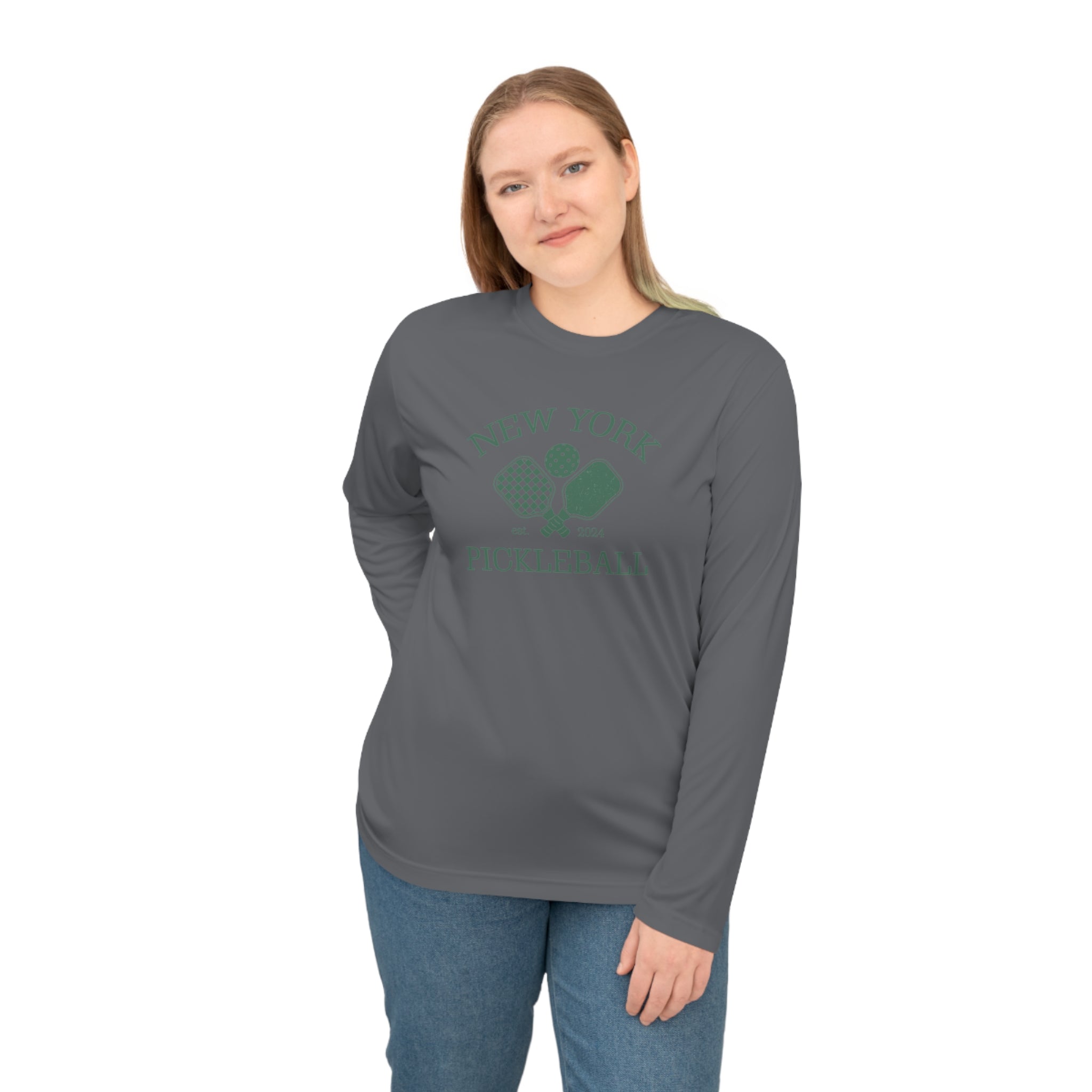 New York Pickleball Long Sleeve Shirt - Dry Fit