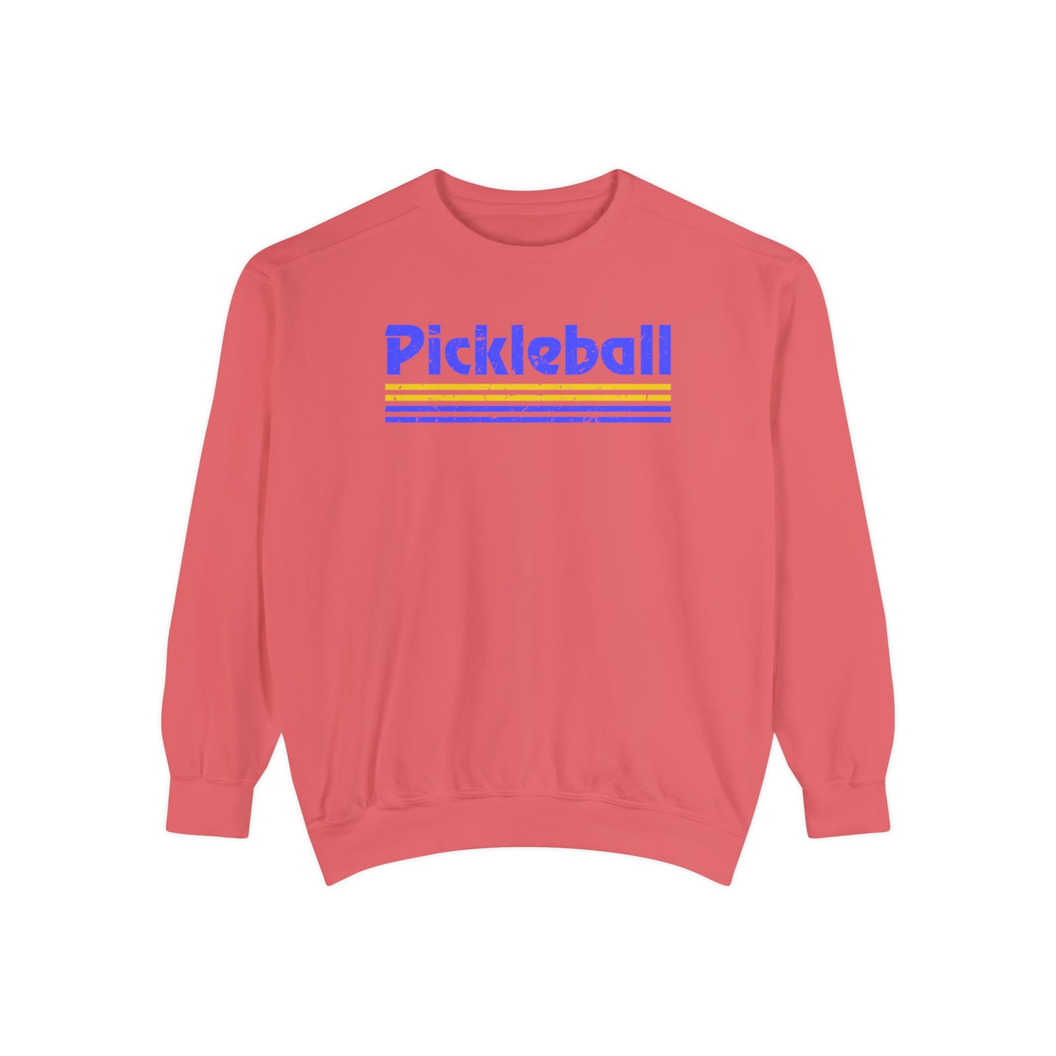 Retro Blue Pickleball Sweatshirt