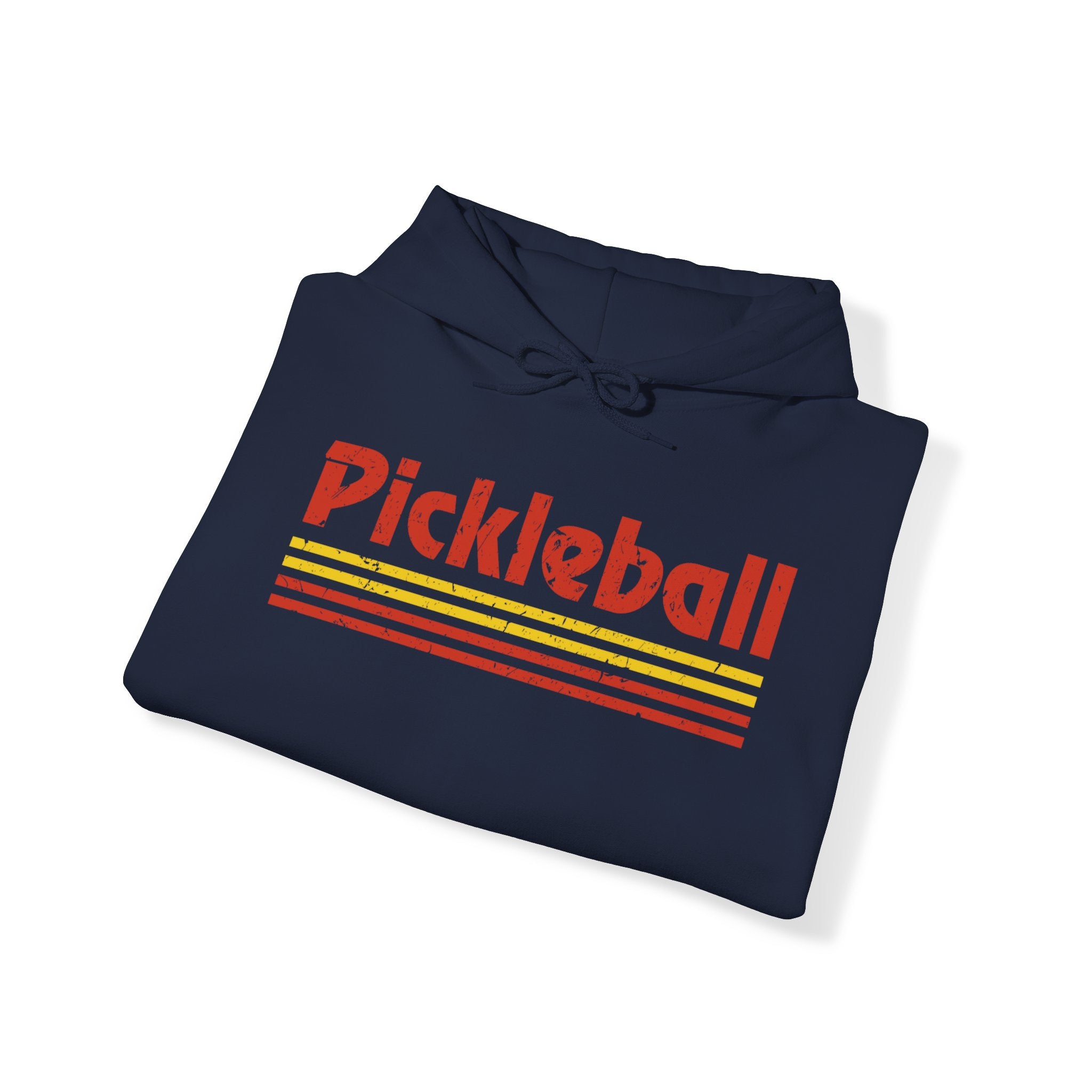 Retro Red Pickleball Hoodie