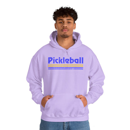 Retro Blue Pickleball Hoodie