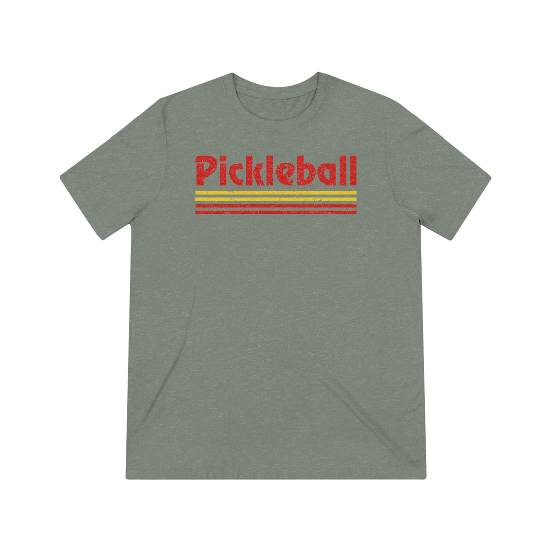 Retro Red Pickleball Tee Shirt