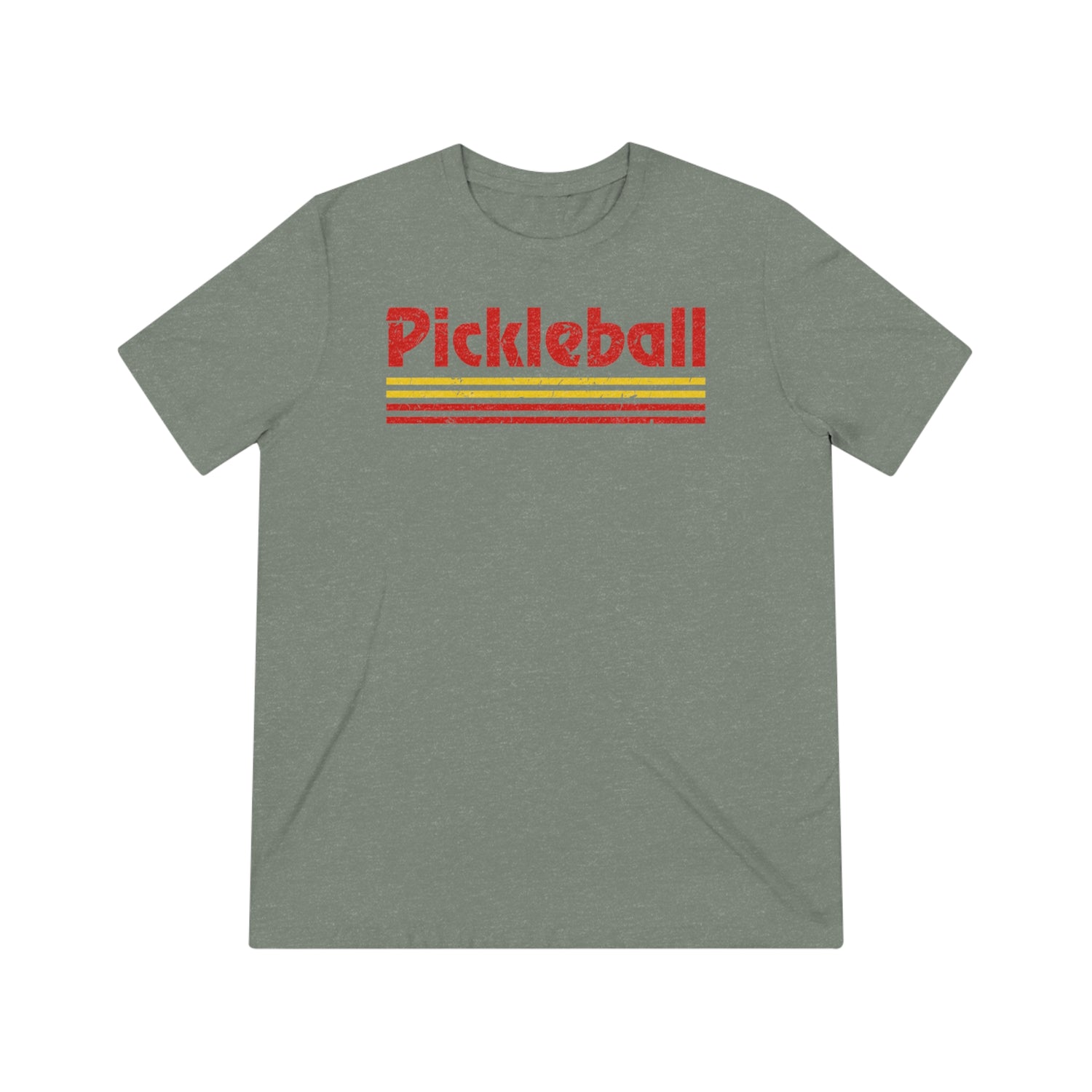 Retro Red Pickleball Tee Shirt