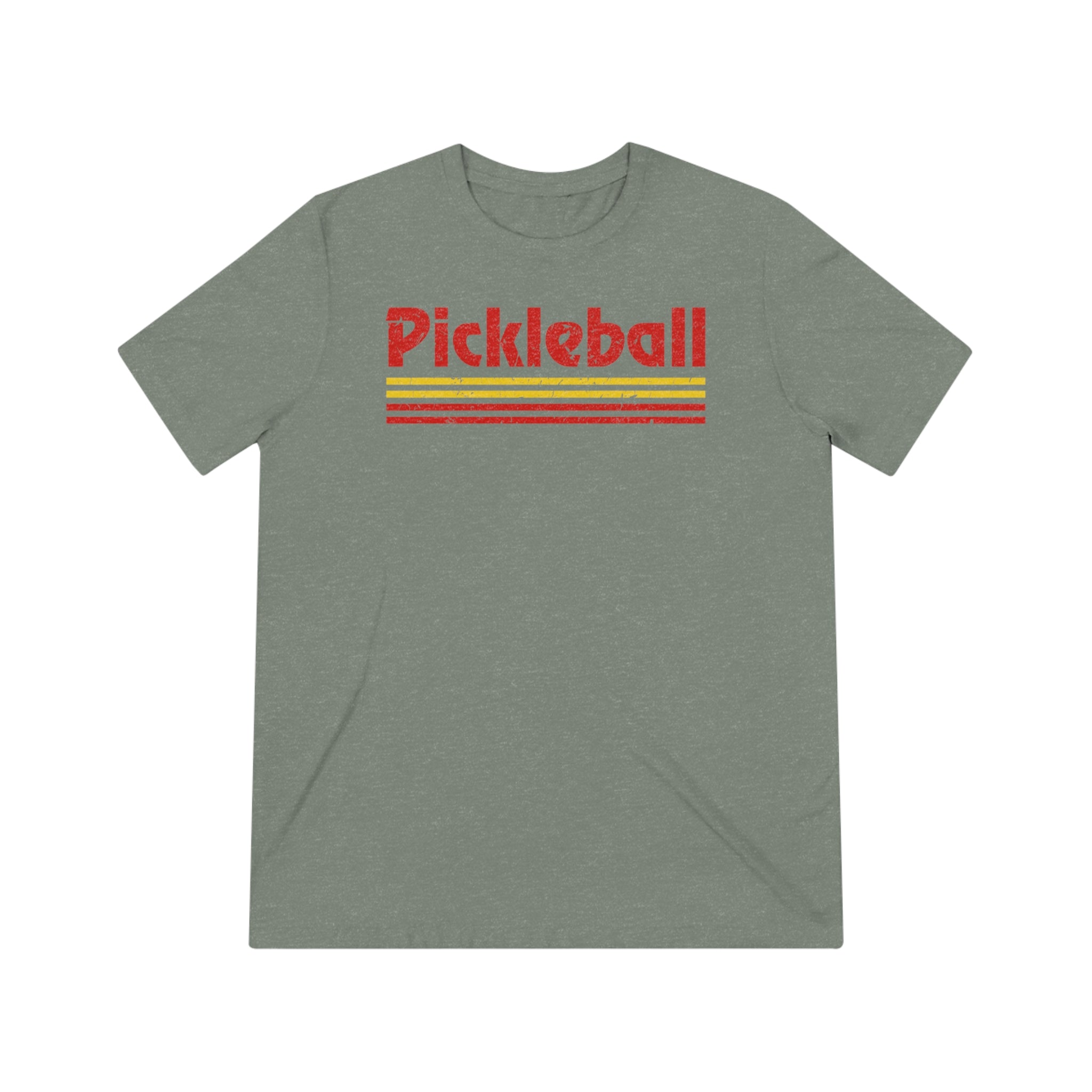 Retro Red Pickleball Tee Shirt