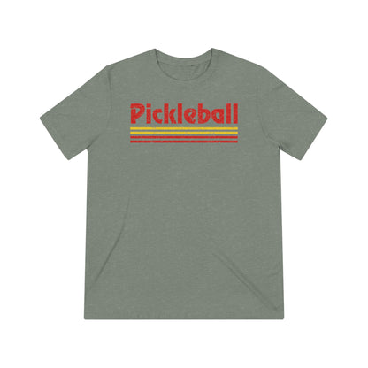 Retro Red Pickleball Tee Shirt