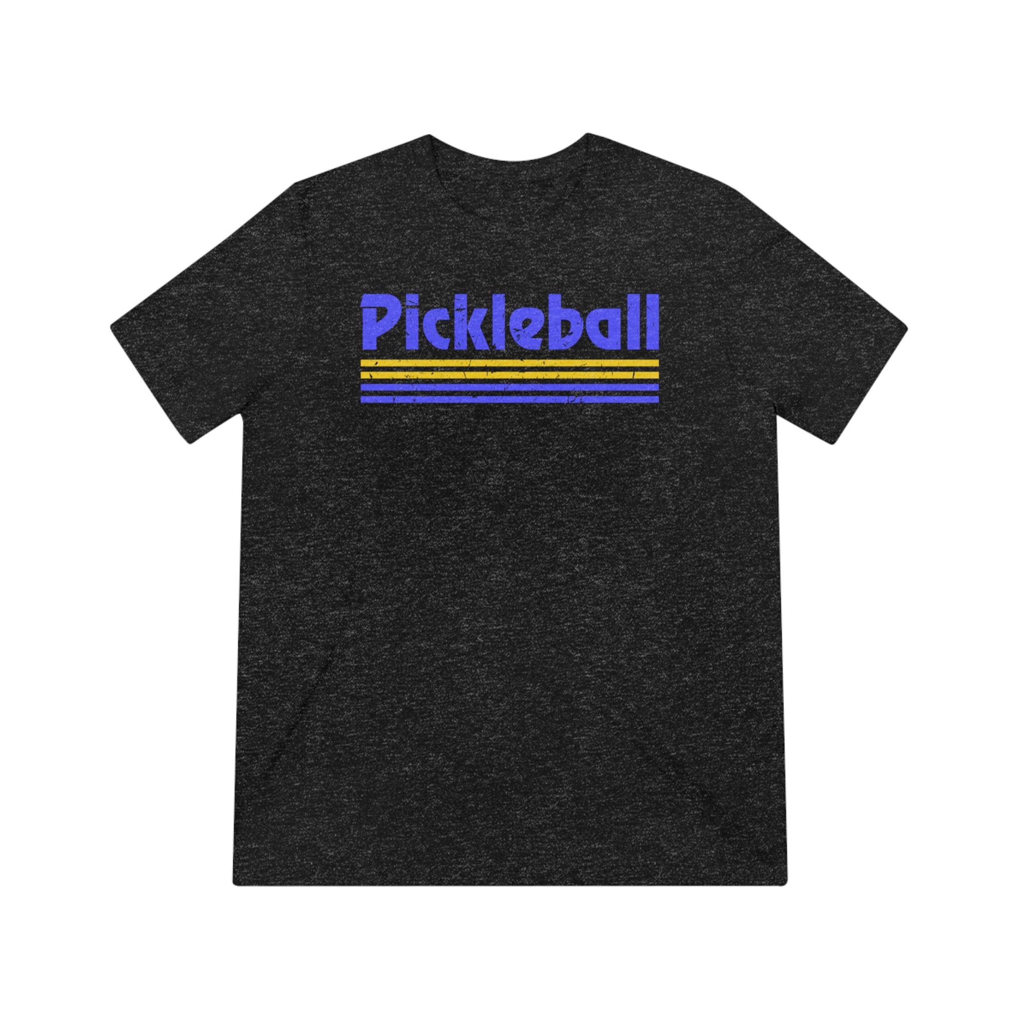 Retro Blue Pickleball Tee Shirt