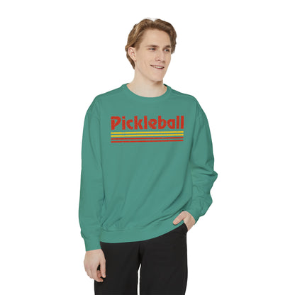 Retro Red Pickleball Sweatshirt