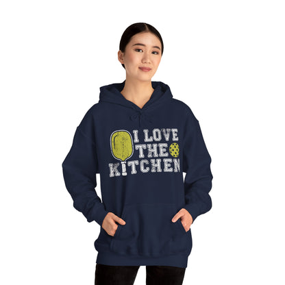 I Love the Kitchen Pickleball Hoodie