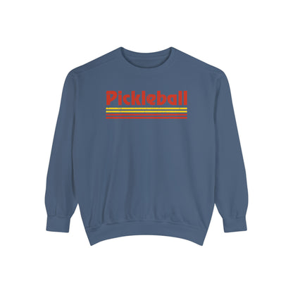 Retro Red Pickleball Sweatshirt