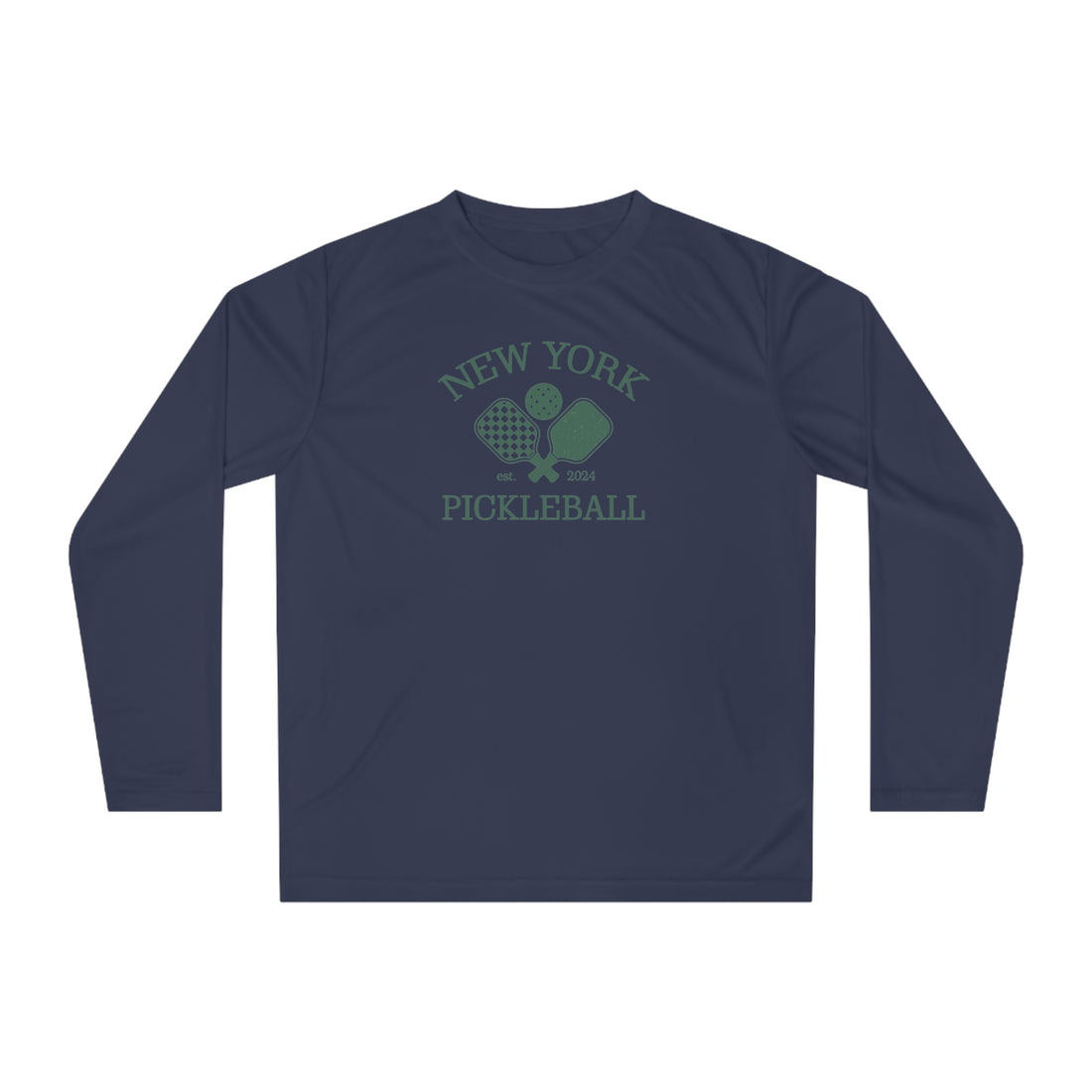 New York Pickleball Long Sleeve Shirt - Dry Fit