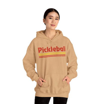 Retro Red Pickleball Hoodie