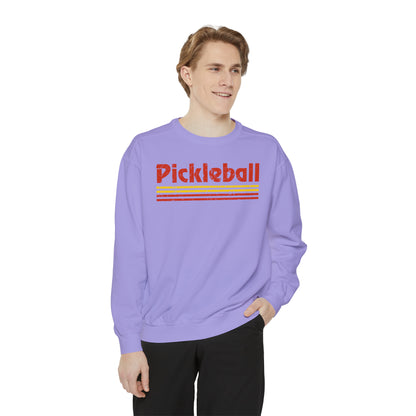 Retro Red Pickleball Sweatshirt