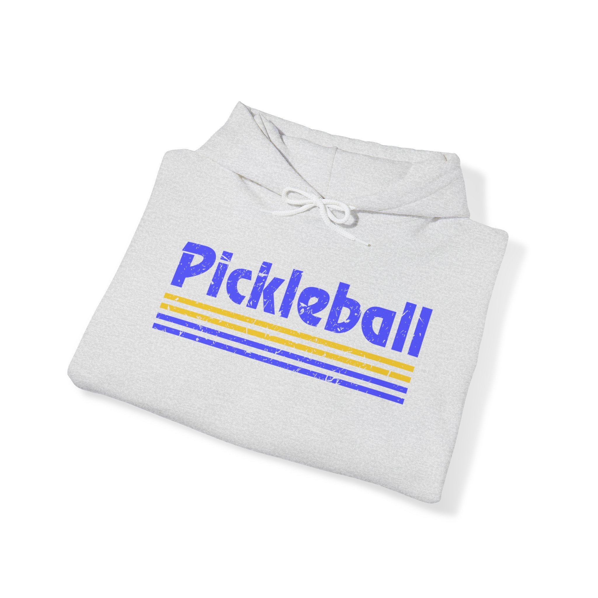 Retro Blue Pickleball Hoodie