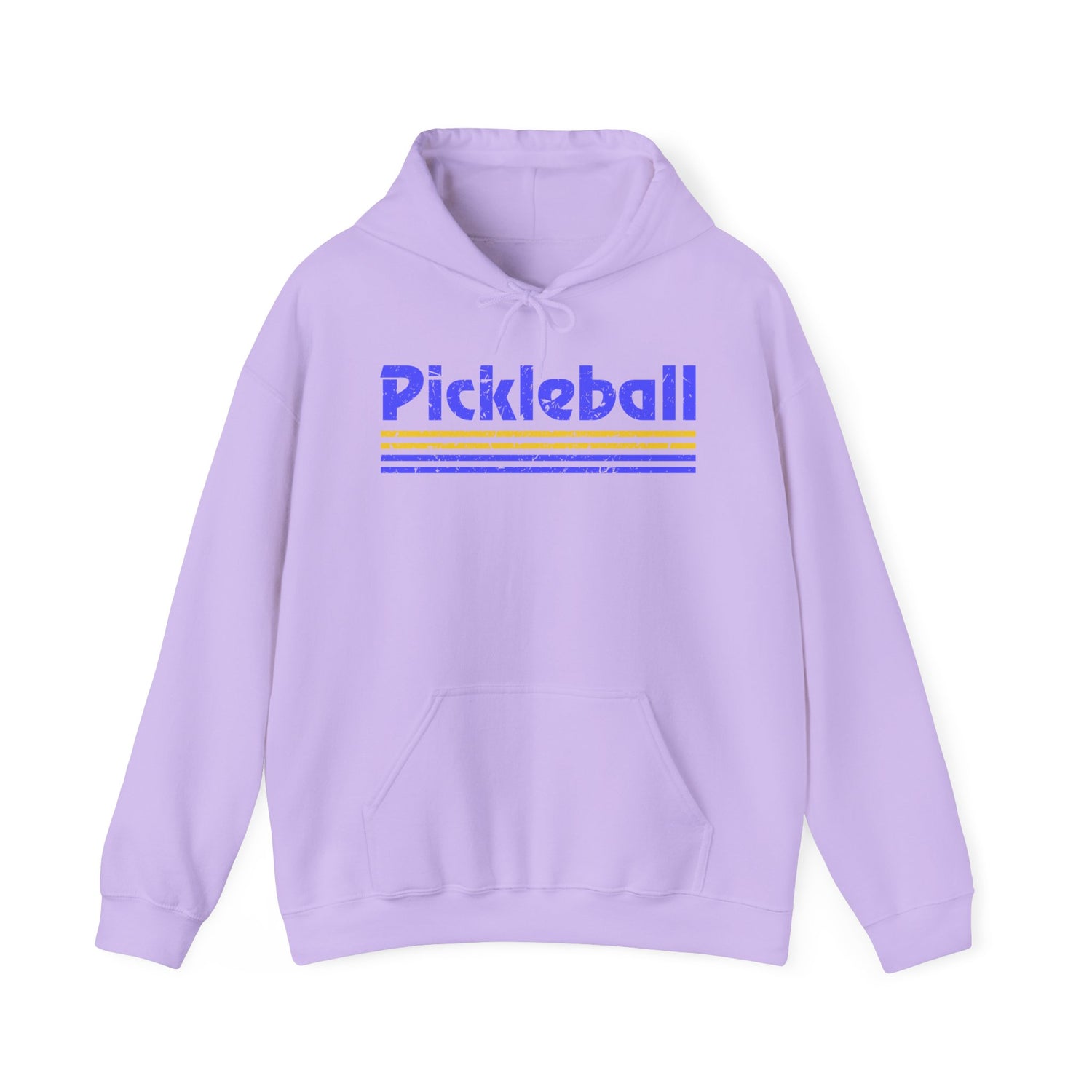 Retro Blue Pickleball Hoodie