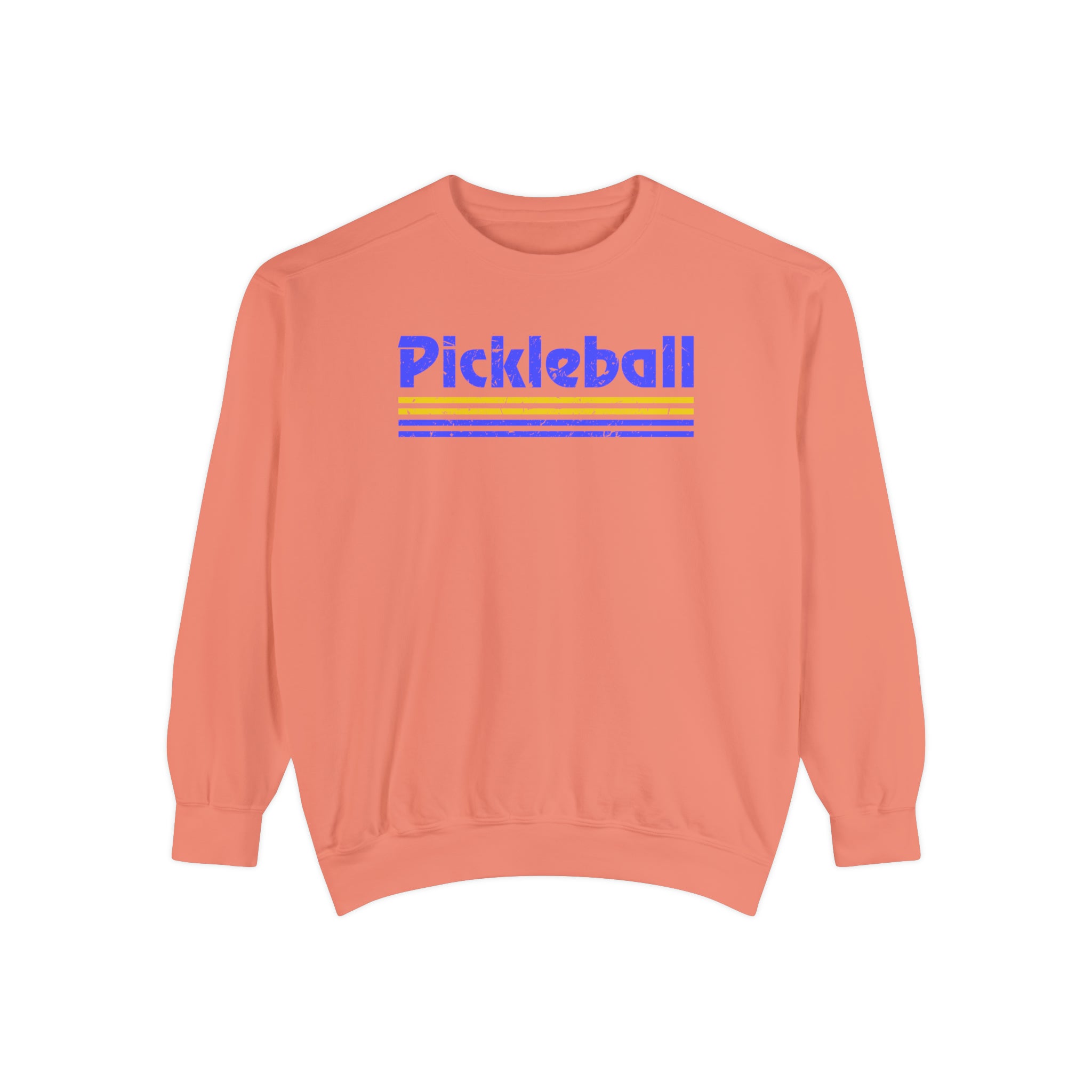 Retro Blue Pickleball Sweatshirt