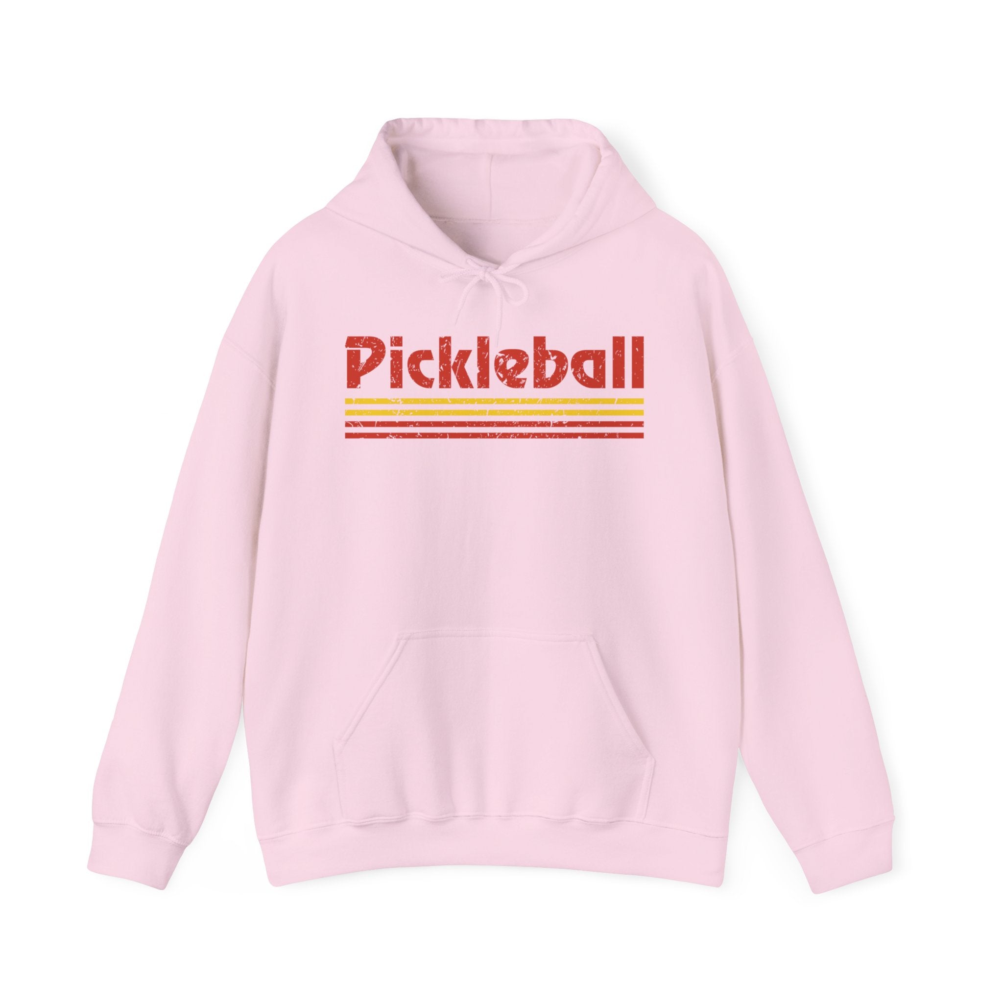 Retro Red Pickleball Hoodie