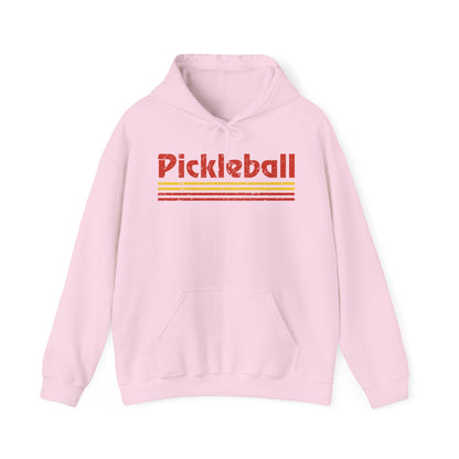 Retro Red Pickleball Hoodie