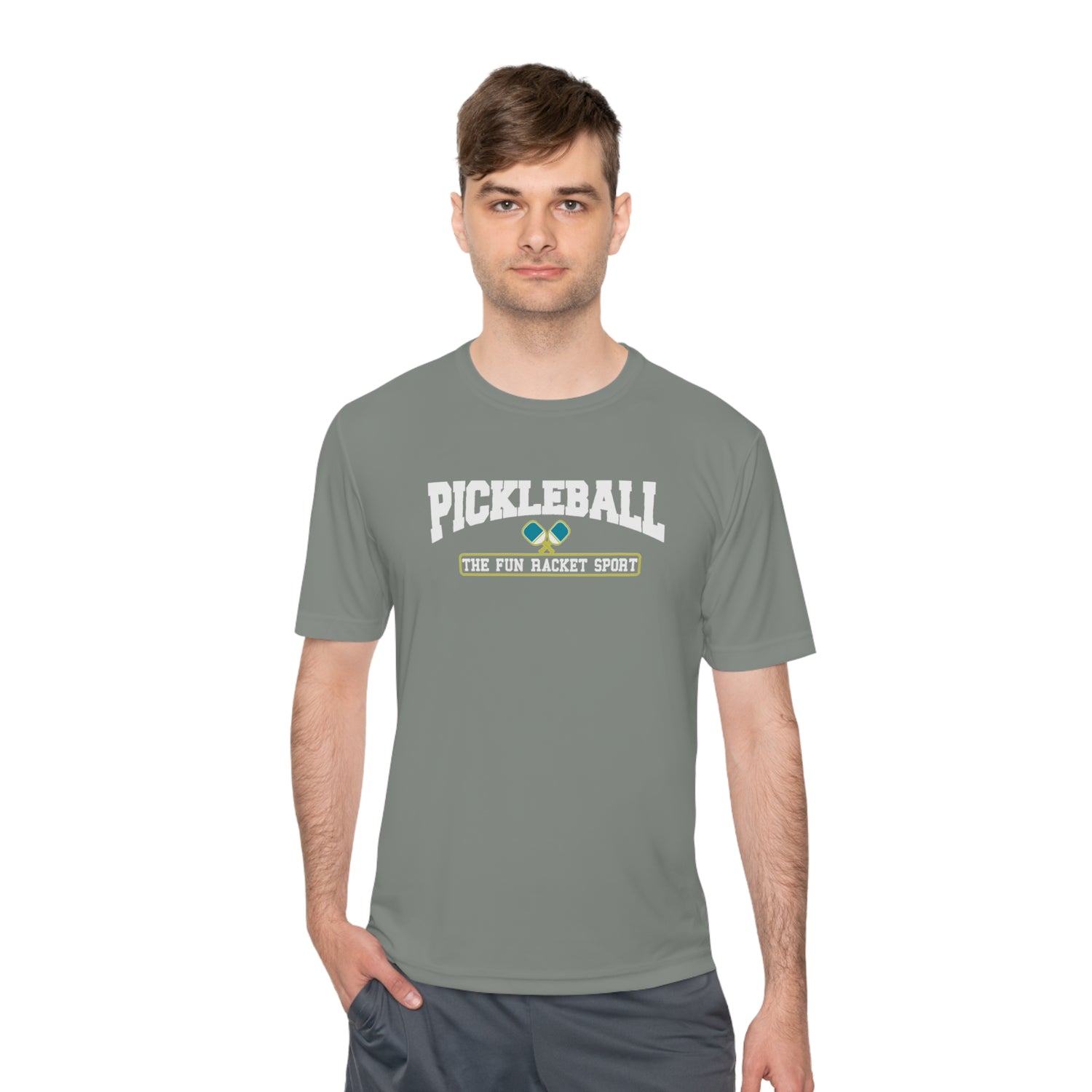 Pickleball The Fun Racket Sport Unisex Moisture Wicking Tee