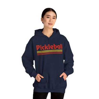 Retro Red Pickleball Hoodie