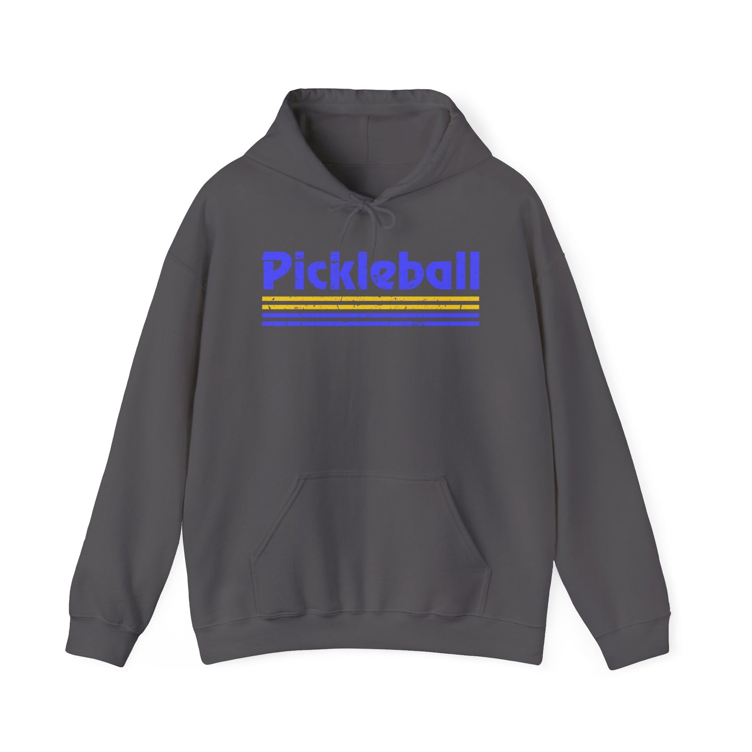 Retro Blue Pickleball Hoodie