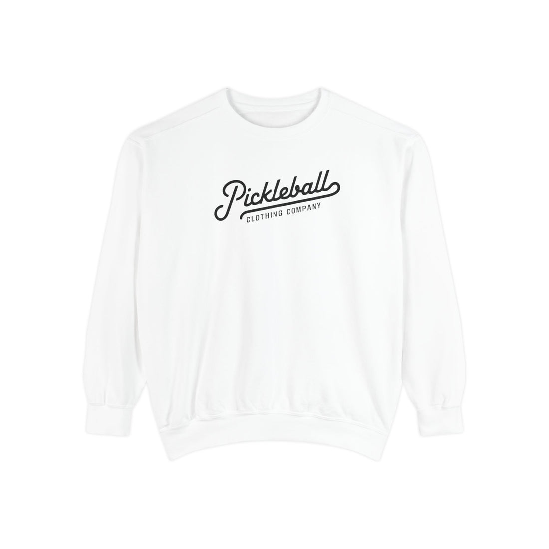 Pickleball Clothing Company Vintage Sweatshirt - Black Logo