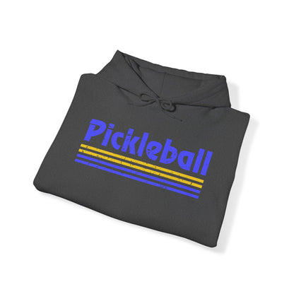 Retro Blue Pickleball Hoodie