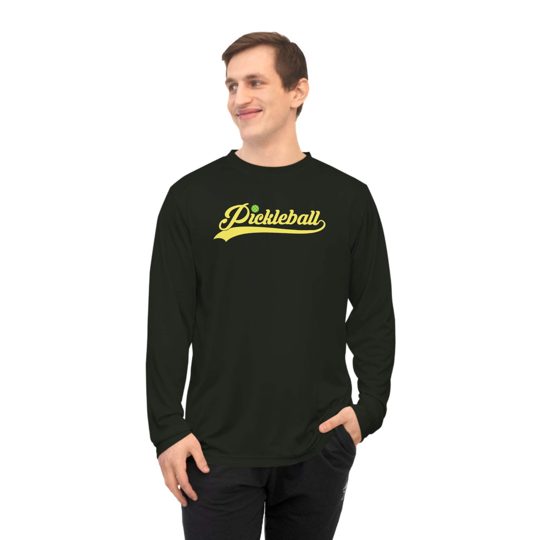 Classic Pickleball Long Sleeve Shirt - Dry Fit