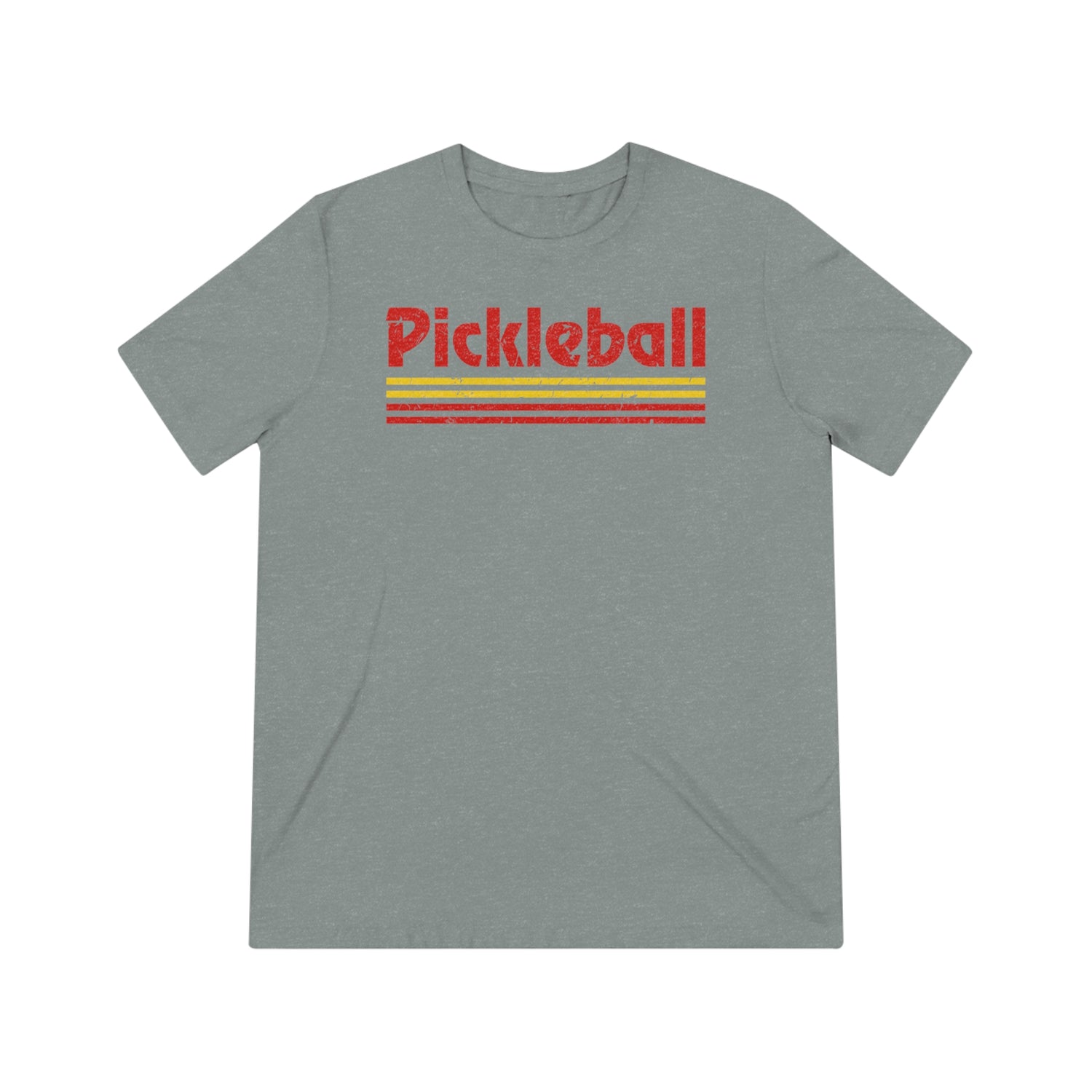 Retro Red Pickleball Tee Shirt