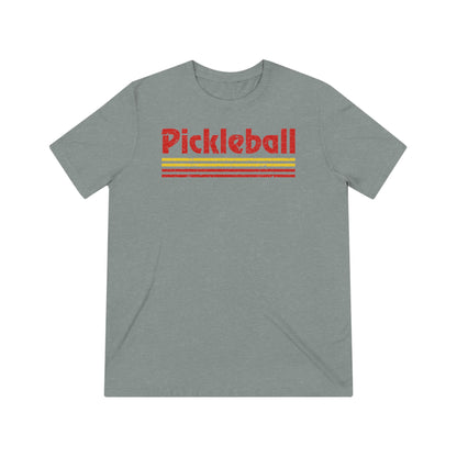 Retro Red Pickleball Tee Shirt