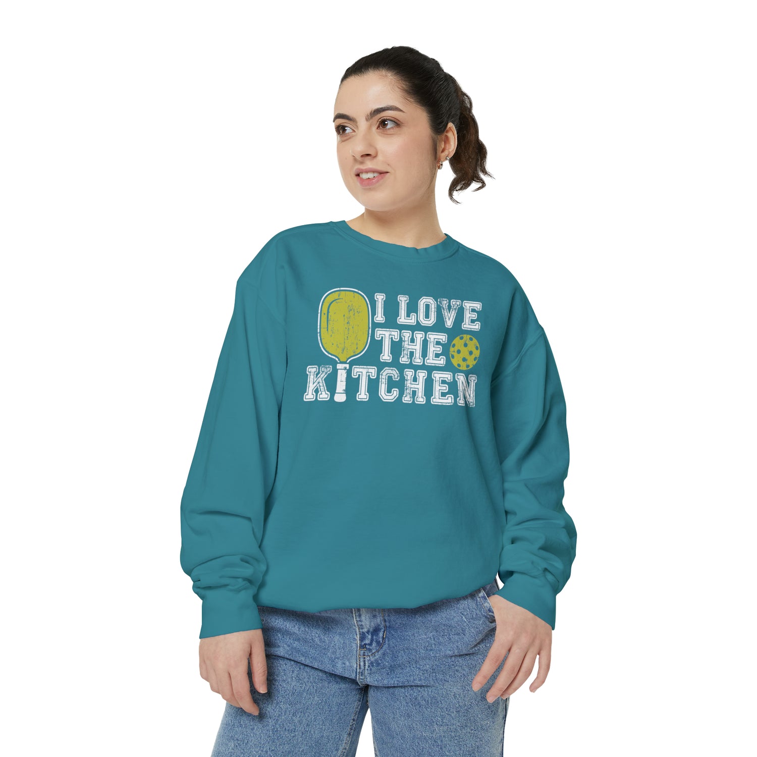 I Love the Kitchen Pickleball Sweatshirt