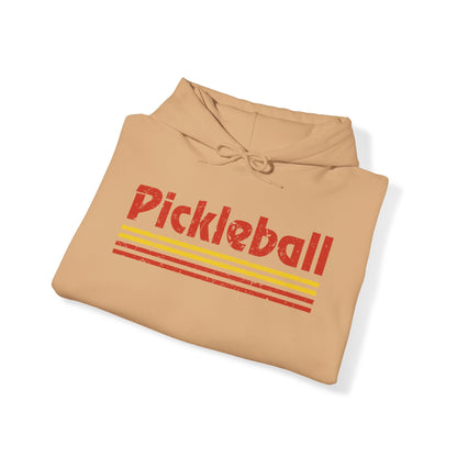 Retro Red Pickleball Hoodie