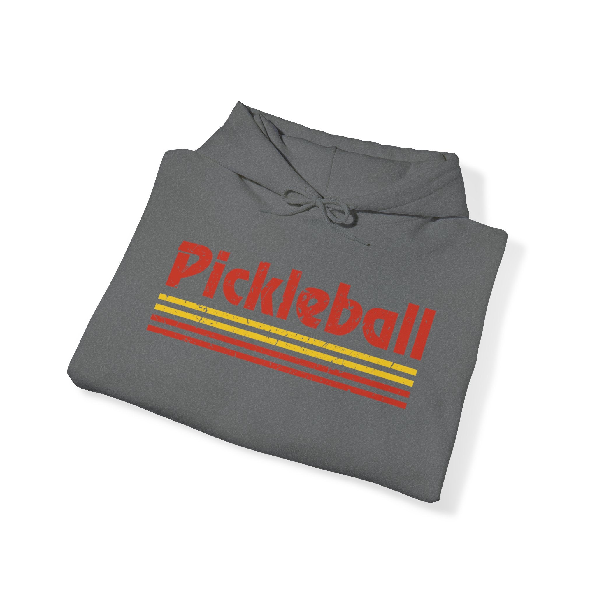 Retro Red Pickleball Hoodie