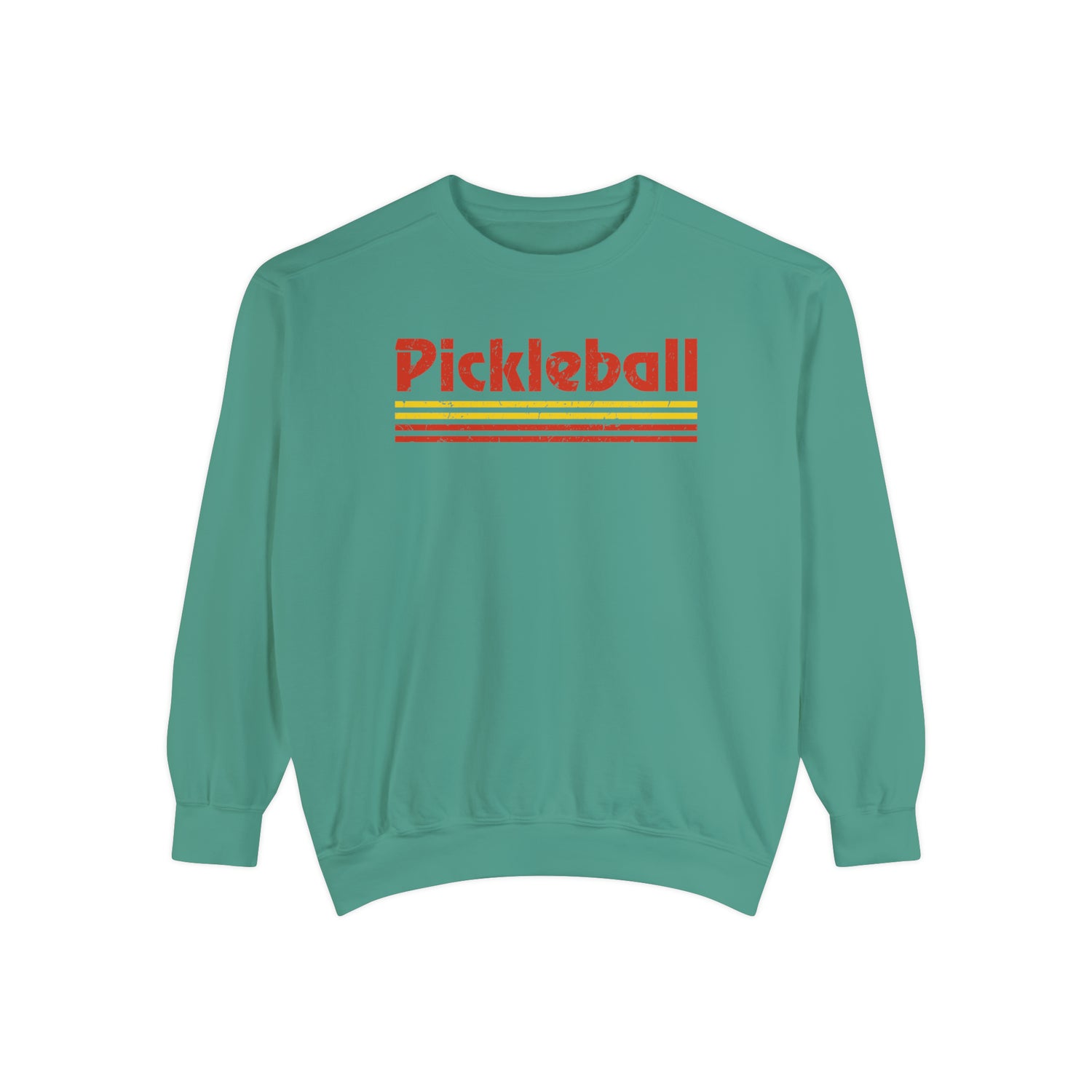 Retro Red Pickleball Sweatshirt