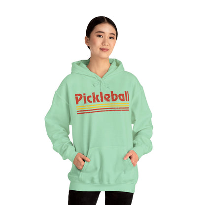 Retro Red Pickleball Hoodie