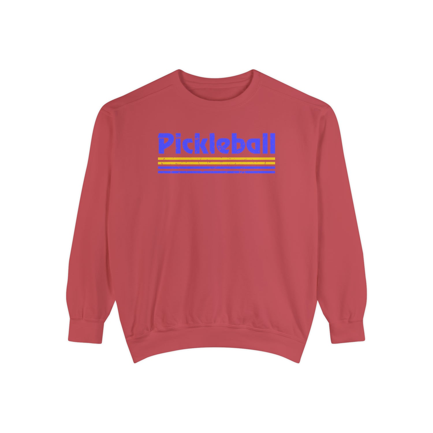 Retro Blue Pickleball Sweatshirt