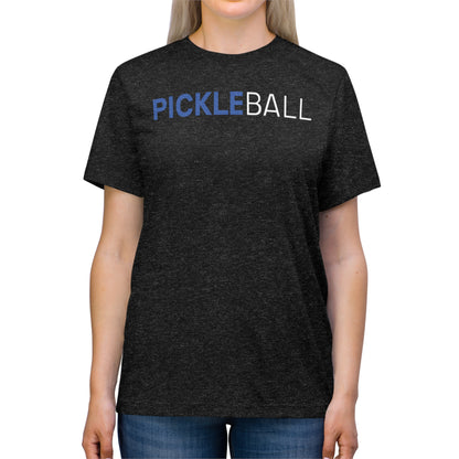 Blue White Pickleball Tee Shirt