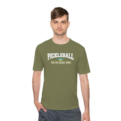 Pickleball The Fun Racket Sport Unisex Moisture Wicking Tee