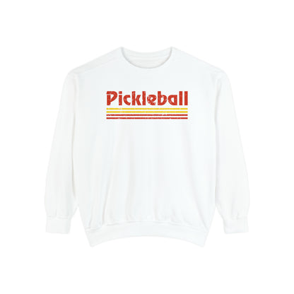 Retro Red Pickleball Sweatshirt