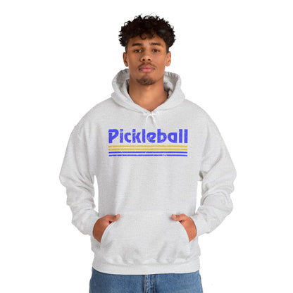 Retro Blue Pickleball Hoodie