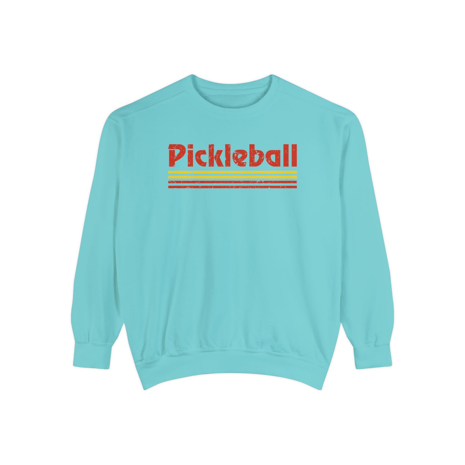 Retro Red Pickleball Sweatshirt