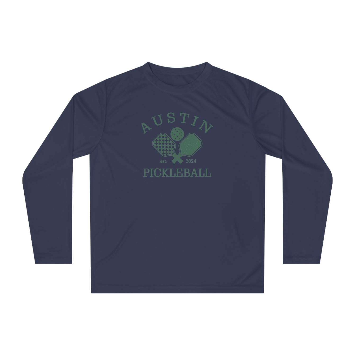 Austin Pickleball Long Sleeve Shirt - Dry Fit