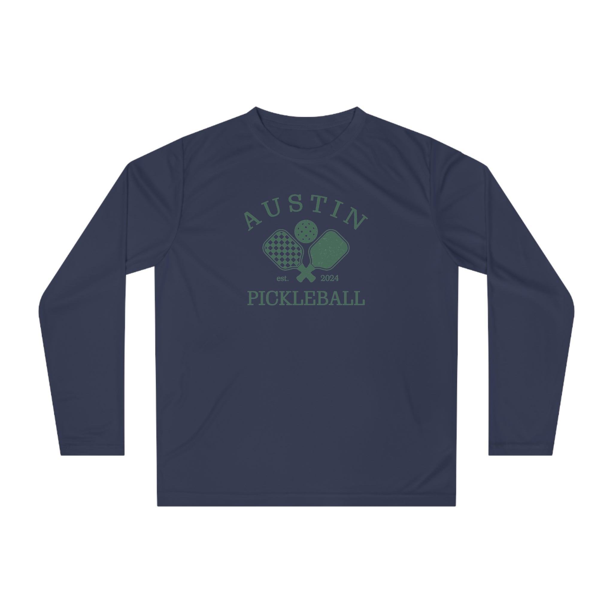 Austin Pickleball Long Sleeve Shirt - Dry Fit