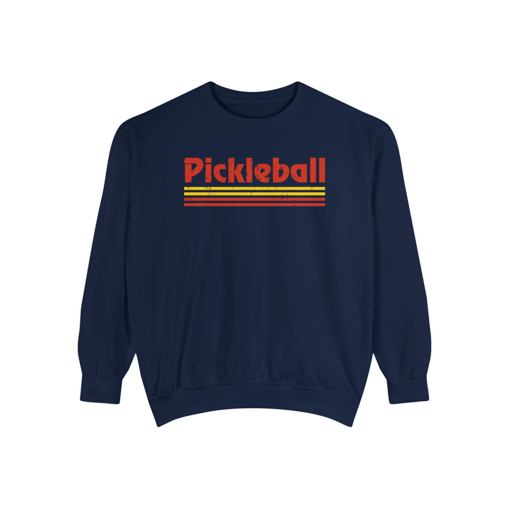 Retro Red Pickleball Sweatshirt