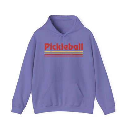 Retro Red Pickleball Hoodie